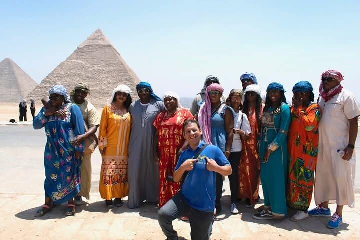 Full day pyramids &sphinx &Sakkara&Memphis&Free camel ride&lunch