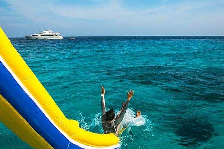 Phi Phi Maiton Sunset Tour by Speed Catamaran with Water Slide
