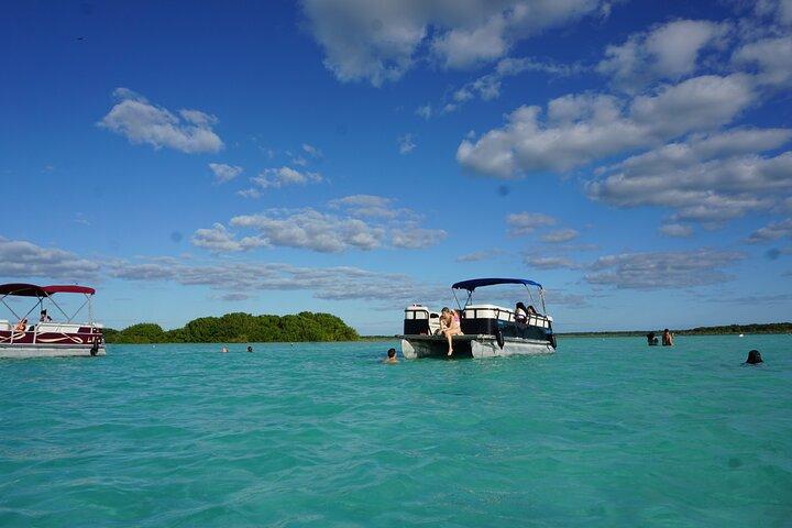 Bacalar Pontoon Boat Tour