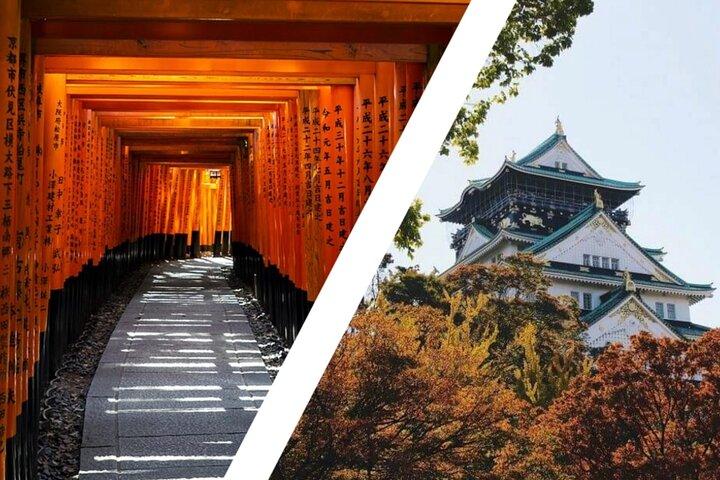 A trip to Kyoto and Osaka in one day