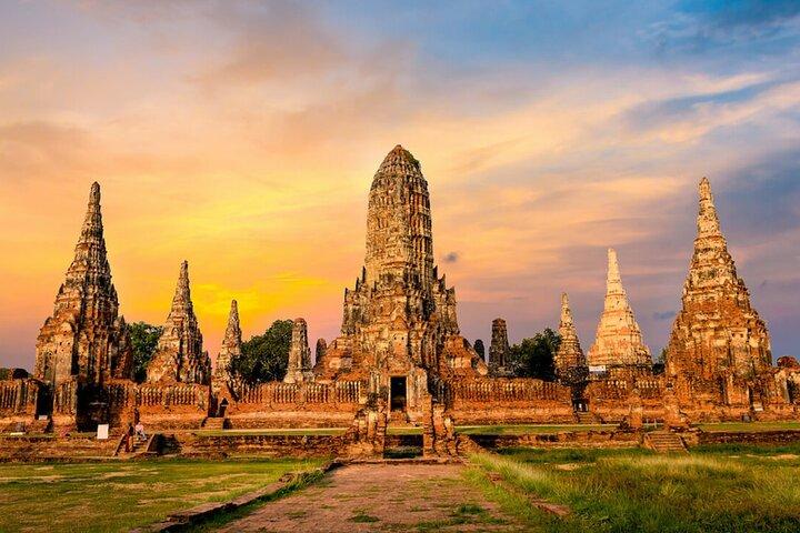 Ayutthaya Temples Tour from Bangkok with Grand Pearl River Cruise