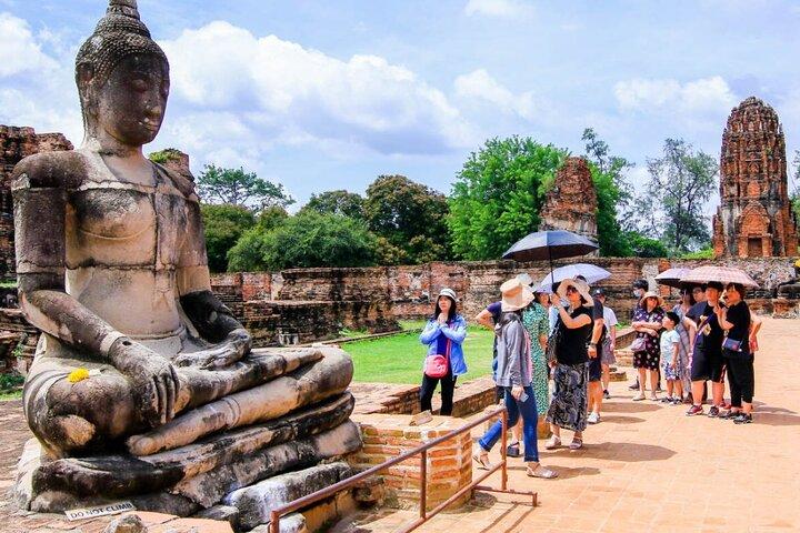 Ayutthaya Temples Tour from Bangkok with Grand Pearl River Cruise