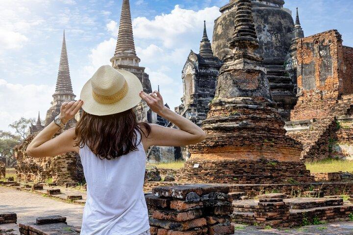 Ayutthaya Temples Tour from Bangkok with Grand Pearl River Cruise