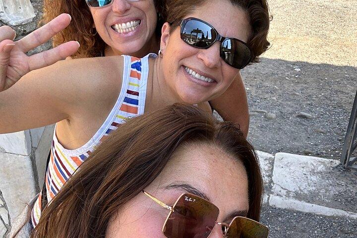 Transfer from Naples to Sorrento with stop at Pompeii
