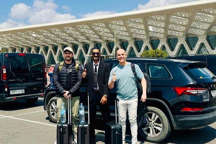 Transfert Aéroport (RAK) vers Centre ville Free Waiting Time