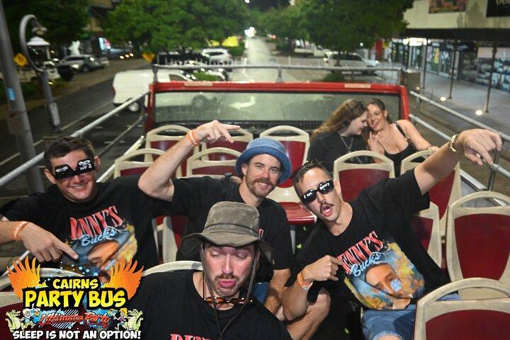 Cairns Party Bus Pub Crawl Night Out Experience
