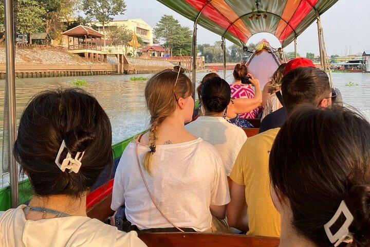 Ayutthaya Sunset Tour: Iconic Temples & Scenic River Boat Ride