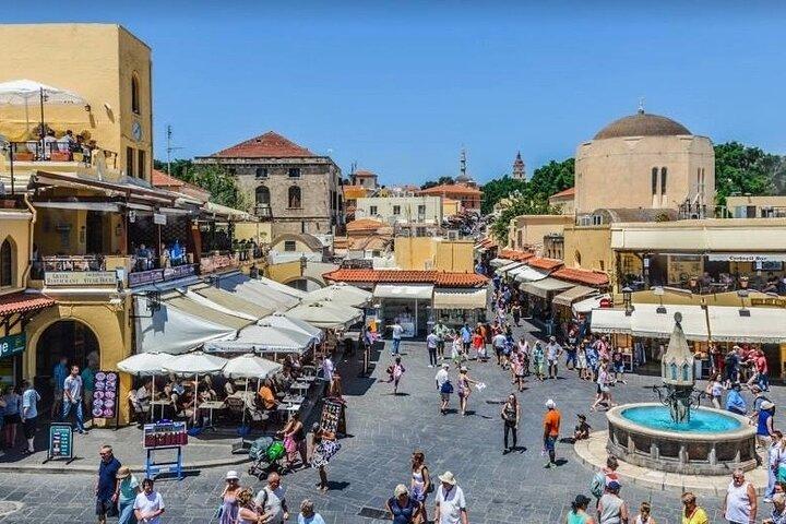 Guided Private Golf Cart Tour in Old Town of Rhodes
