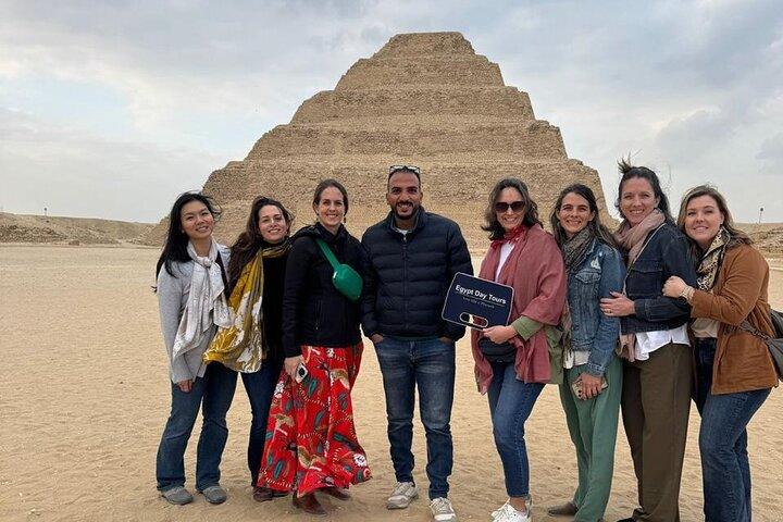 Private Giza Pyramids, Memphis & Saqqara with Egyptologist