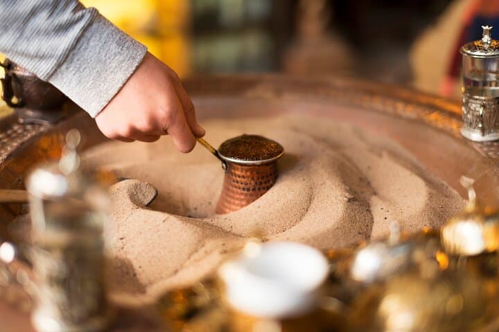 Istanbul Sand Brewed Turkish Coffee Workshop in Old Town