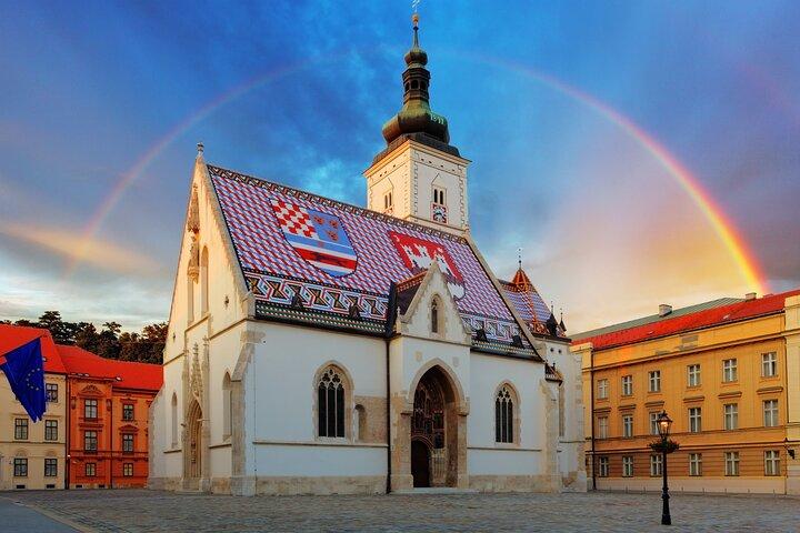 Private transfer from Budapest to Zagreb, 2h stop for sightseeing