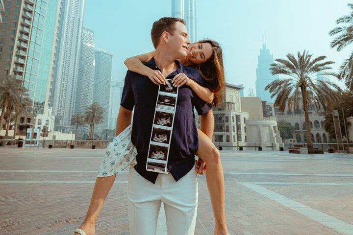 Dubai Burj Khalifa Portrait Photoshoot Session