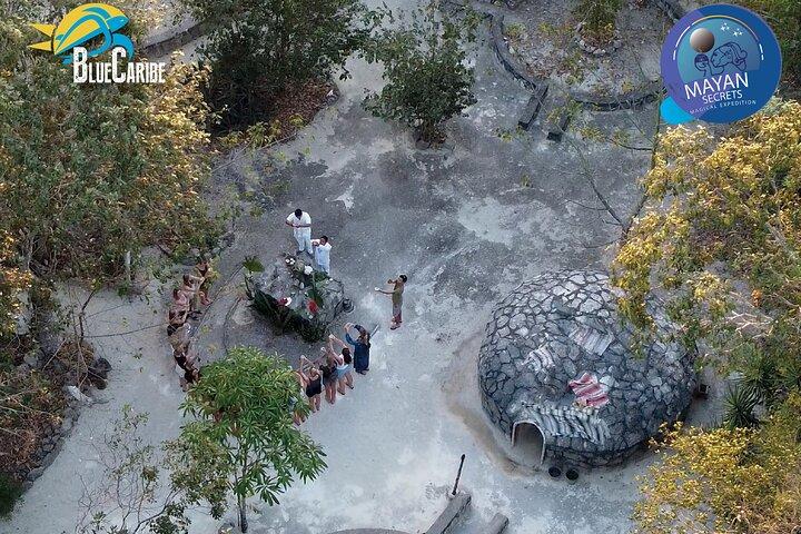 Mayan Ceremony in Tulum. Temazcal, Dinner and pick up included.