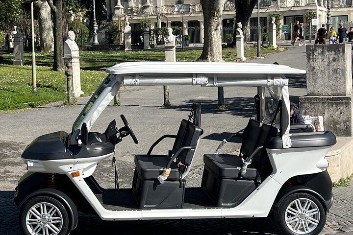 Golf Cart Around Imperial Rome