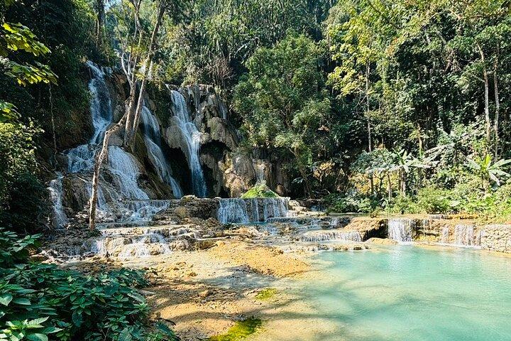 Day Trek to Kuangsi Waterfall and Bear Sanctuary - Luang Prabang full day tour