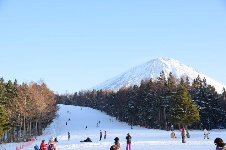Mt Fuji Ski Resort Tour from Tokyo by Private Vehicle