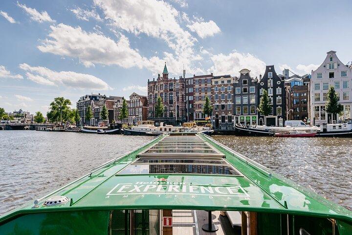 Amsterdam: Heineken Canal Cruise + Drinks & Live Guide