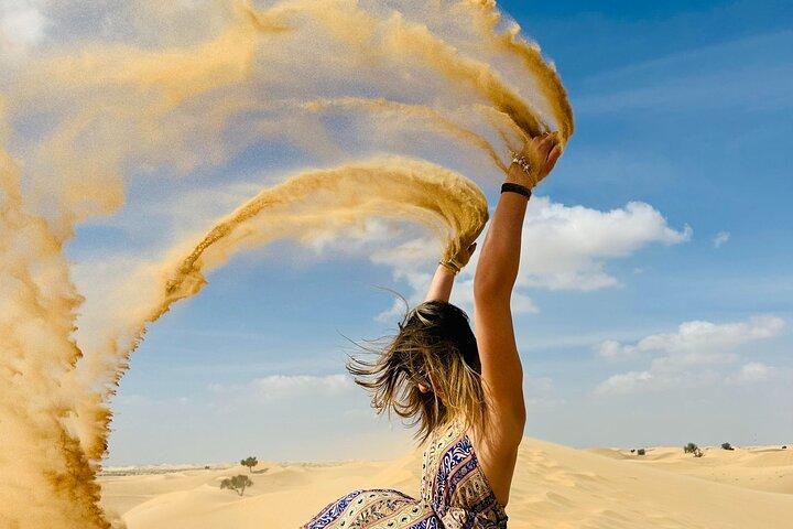 Desert Camp Experience with BBQ Dinner & Shows – No Dune Bashing