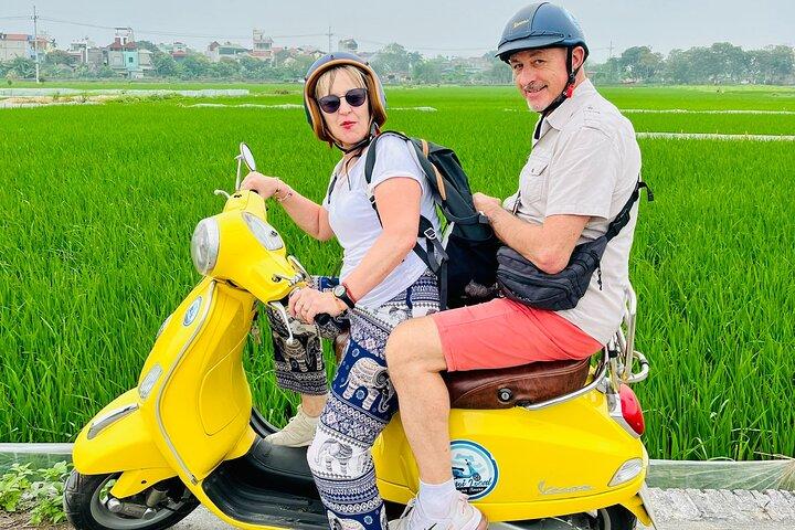 Hanoi Countryside Half-day Vespa Tour: Historical Co Loa Citadel