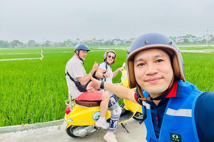 Hanoi Countryside Half-day Vespa Tour: Historical Co Loa Citadel