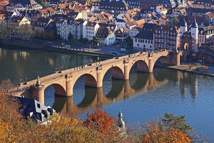 From Frankfurt: Heidelberg, Rüdesheim & Rhine Valley Cruise