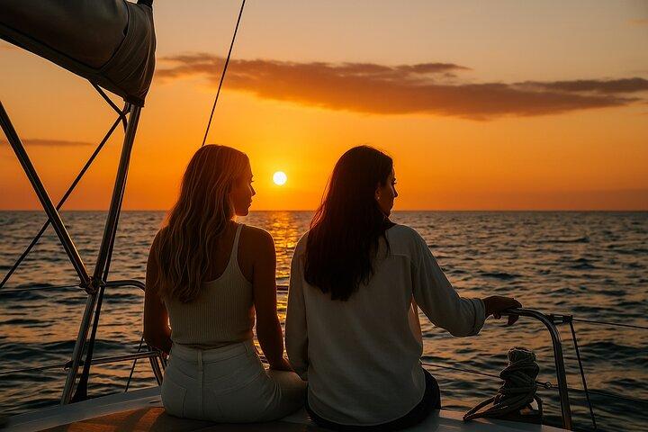 Barcelona Sunset & Daytime Sailing Tour with Drinks & Snacks