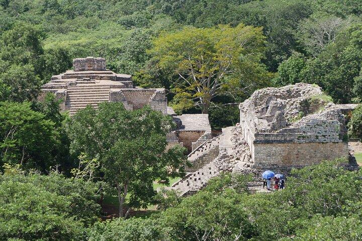 Valladolid: Ek Balam site, local Markets & Cenote swim, pick up