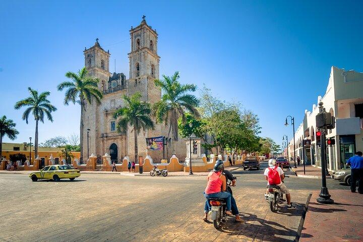 Valladolid: Ek Balam site, local Markets & Cenote swim, pick up