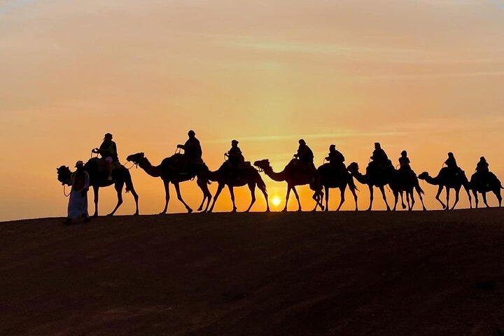 From Marrakech: Sunset Camel Ride in Agafay Desert