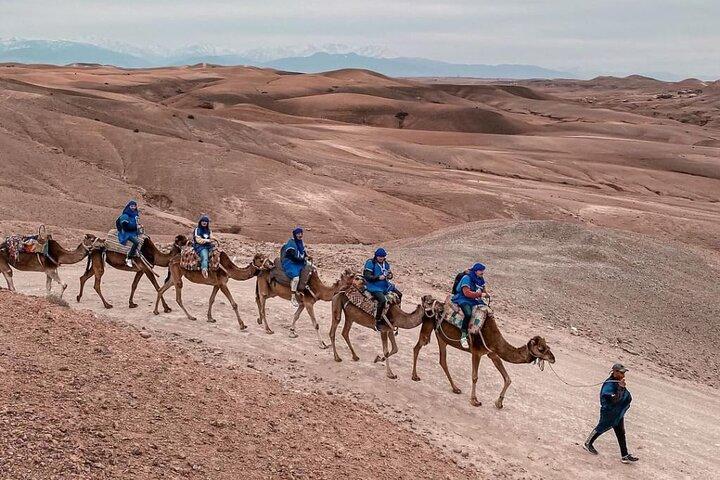 Agafay Desert Experience:Quad Biking,Camel Ride and Dinner Show