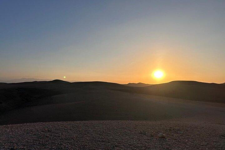 From Marrakech: Sunset Camel Ride in Agafay Desert