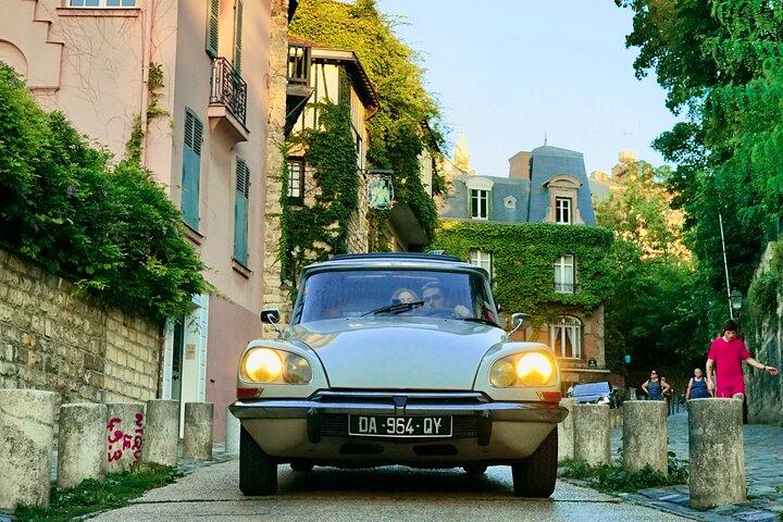 Paris Highlights aboard a Vintage Open Top French Car