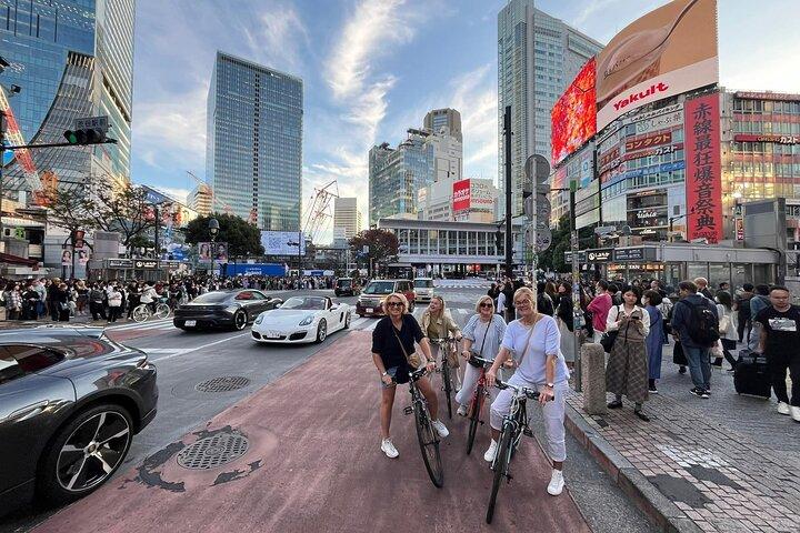 3-Hr Tokyo Bike Tour: Shibuya Highlights, Backstreets/Hidden Gems