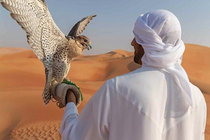 Private Abu Dhabi Morning Desert Safari, Camels, and Sandboarding