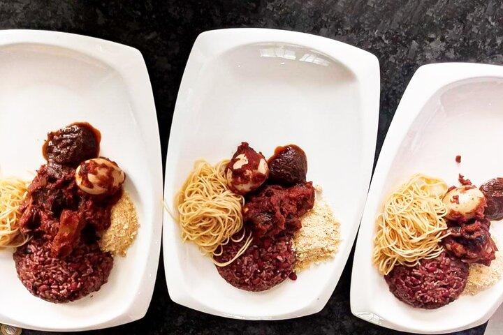 Ghanaian Food Tasting Experience with Music and Drinks