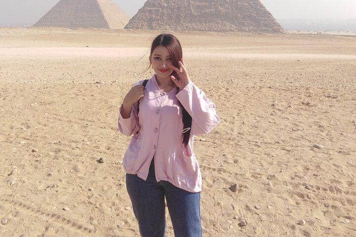 Giza Pyramids includes Private Car and guide