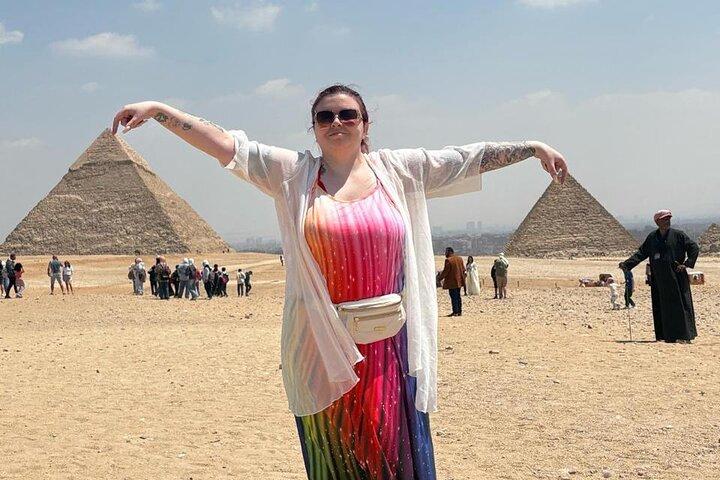 Giza Pyramids and Grand Egyptian Museum Private Tour