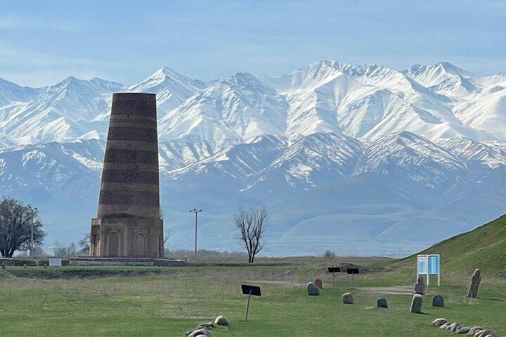 Day Tour to Issyk-Kul Lake, Burana Tower and Kok-Moinok Canyon