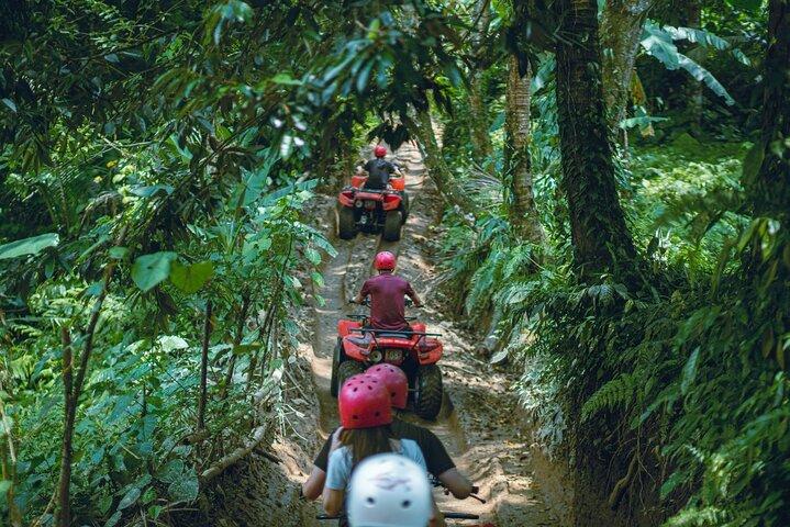 Ubud ATV Quad bike With Tunnel & Waterfall Adventure