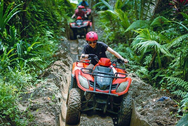 Ubud ATV Quad bike With Tunnel & Waterfall Adventure