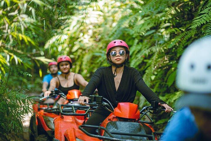 Ubud ATV Quad bike With Tunnel & Waterfall Adventure