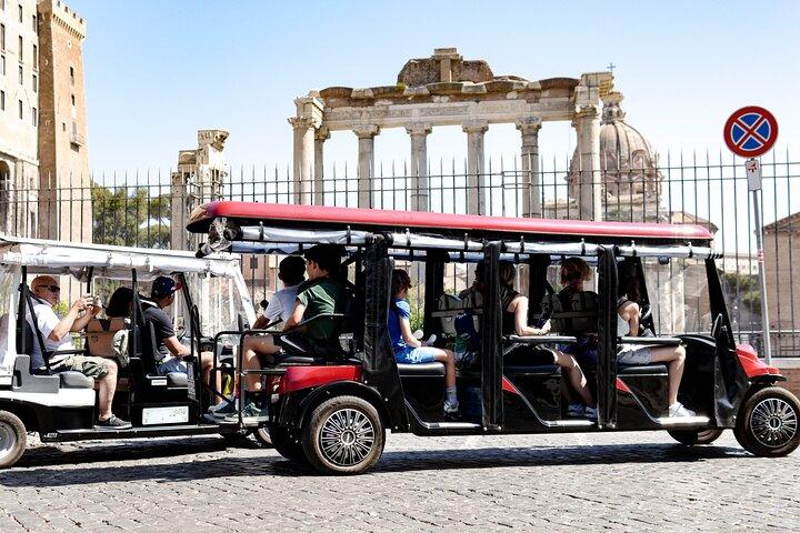 4-Hour Private Customizable Tour of Rome by Golf Cart
