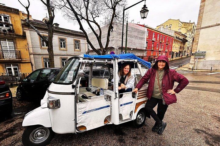 2-Hour Private Historic Lisbon Tour by Tuk Tuk