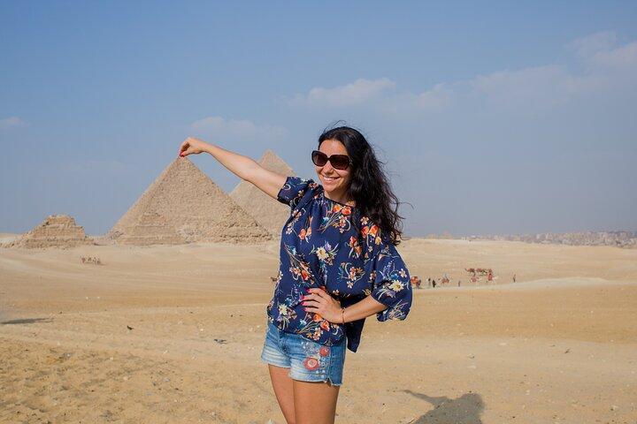 Cairo Day Tour to Grand Egyptian Museum, Giza Pyramids & Sphinx