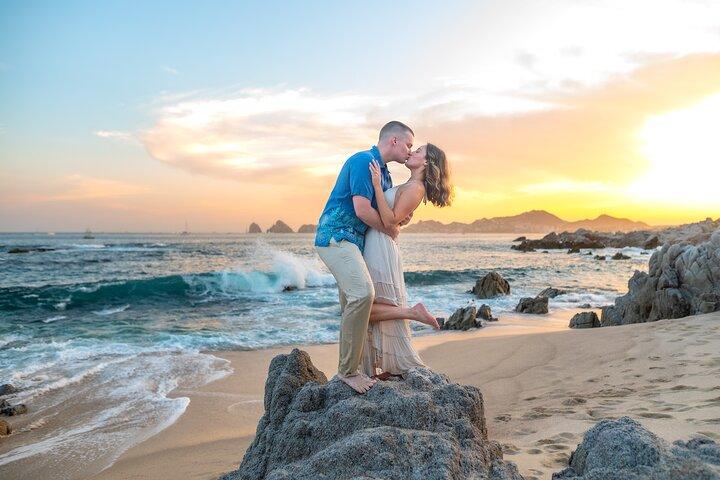 Private Los Cabo Sunset Beach Photo Session - Couples - Families