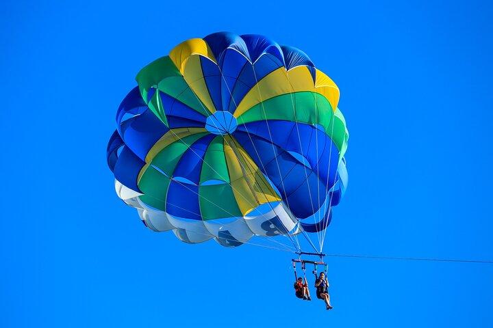 Los Cabos Parasailing Adventure Skybound over Cabo San Lucas Bay