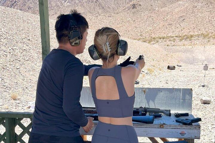 Boulder City Shooting Adventure with Las Vegas Shuttle