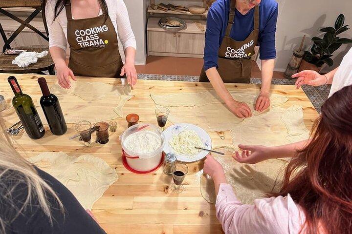 Tirana's Bike Tour and Traditional Burek Cooking Class