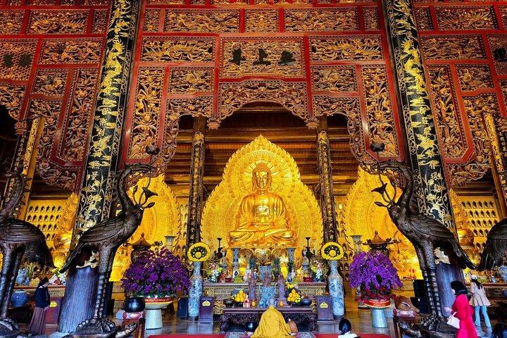 From Hanoi Deluxe Tour to Bai Dinh Pagoda, Trang An, Mua Caves