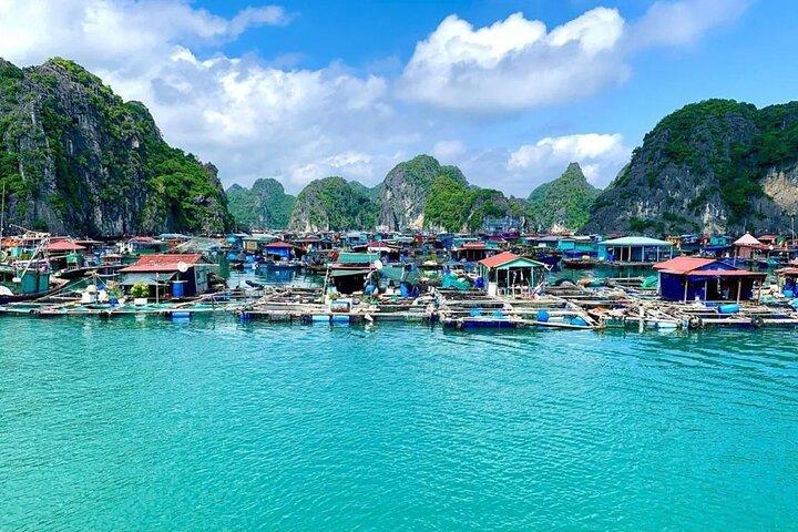 Premium Cruise Full Day Exploring Authentic Lan Ha Bay